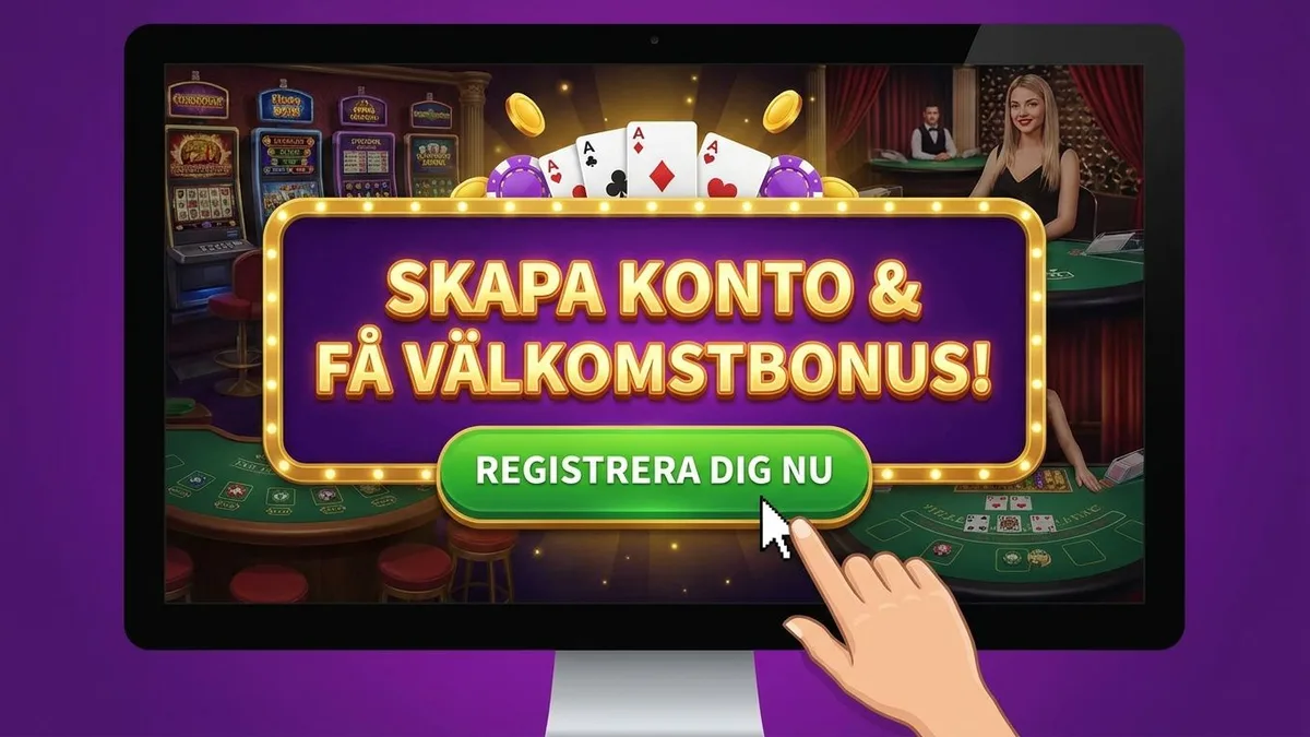 Registrera dig med bonus